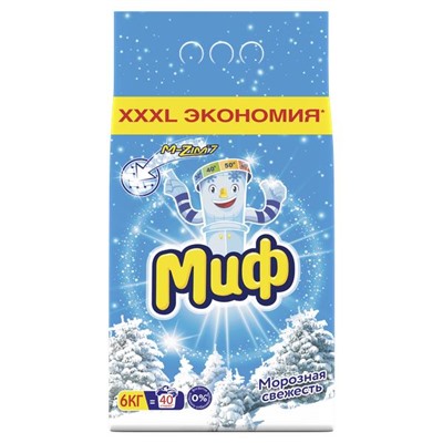 MIF Порошок автомат 6кг "Морозная свежесть"