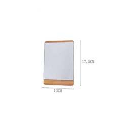 Farres. CM012 Зеркало косметическое настольное прямоугольное 13х17,5х1,5см