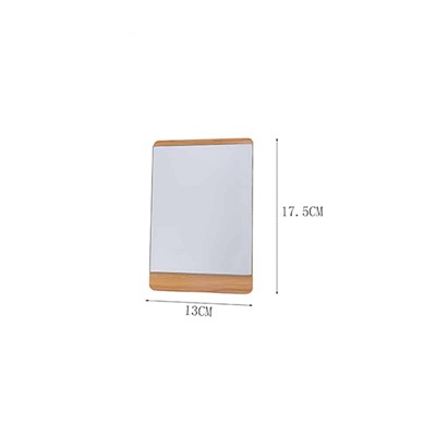 Farres. CM012 Зеркало косметическое настольное прямоугольное 13х17,5х1,5см