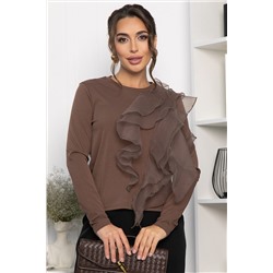 Блуза Риана (коричневая) Б14223-5М