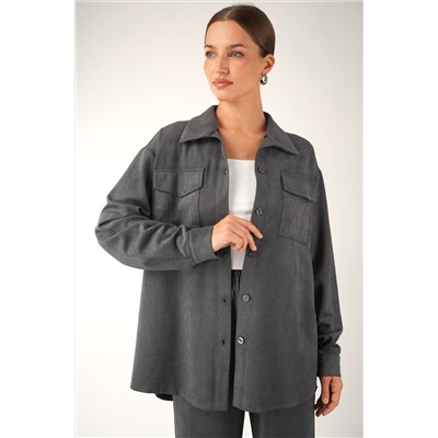 Женский костюм из микровельвета Happyfox