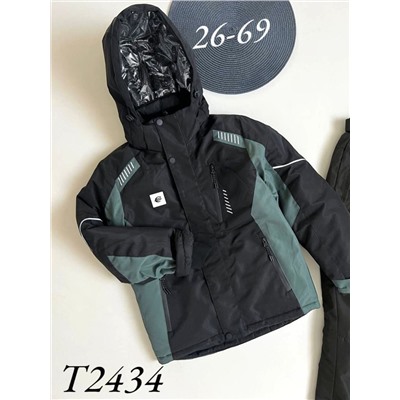 Костюм Т2434 зеленый