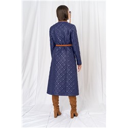 Elema 5-11113-1-170 сине-фиолетовый/глина, Пальто