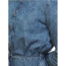 A62002 Рубашка джинсовая женская (100 % хлопок) размер S - 42-44 российский