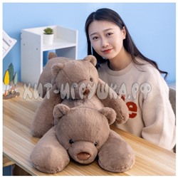 Мягкая игрушка обнимашка МИШКА 80 см (ВЫБОР ЦВЕТА) 9018-20, 9018-20-white, 9018-20-brawn