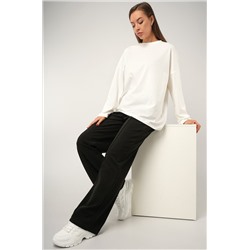 Женские брюки палаццо из кашемира Happyfox