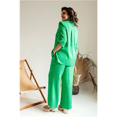 Romanovich Style 2-2487 зеленый, Брюки,  Блуза