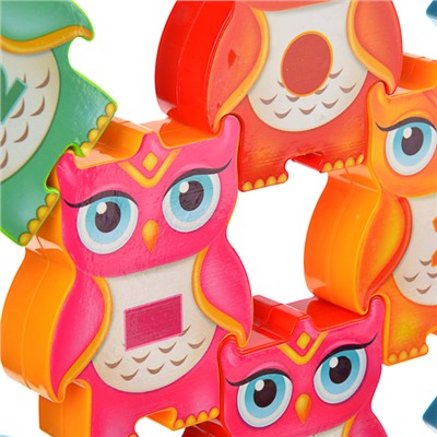 Игра настольная "Обучающая пирамида" 3в1