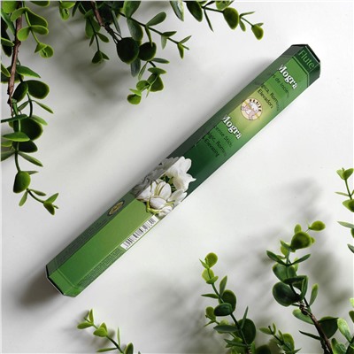 Flute MOGRA Incense Sticks, Cycle (МОГРА ароматические палочки, Ностальгический, романтический и возвышенный, Сайкл), шестигранник 20 палочек.