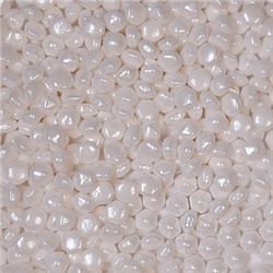 Посыпка кондитерская "Кристаллы белые перламутровые", 50 гр