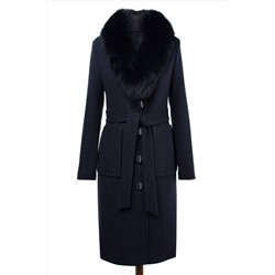 02-2799 Пальто женское утепленное (пояс)