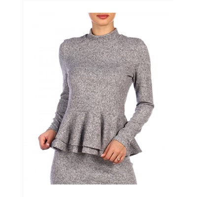 SALE Кофта женская с баской по низу "Элегант" К82511