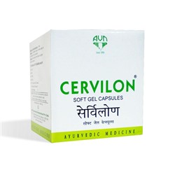 CERVILON Soft Gel Capsules, AVN (ЦЕРВИЛОН Мягкие гелевые капсулы, от заболеваний шейного отдела позвоночника, АВН), 120 капс.