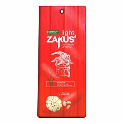Сибирская клетчатка. Хрустящие бочонки "ZAKUS" ржаные с чесноком, 80г 0436