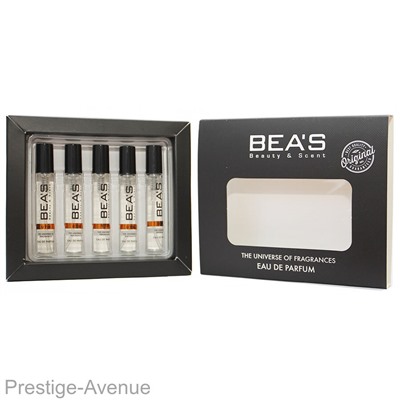 Парфюмерный набор Beas Memo Paris French Leather Unisex 5x5мл (U 738)