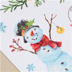 Наклейка для окон «Счастья в Новом году», многоразовая, 33 × 50 см