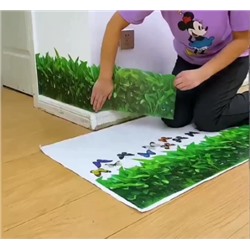 Наклейка многоразовая интерьерная УЦЕНКА