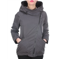 FY-207 DARK GRAY Ветровка женская COSEEMI (65% хлопок, 35% полиэстер) размер 48 российский