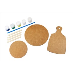 Набор для рисования «Жидкий акрил» 3 в 1 (зеленые цвета)