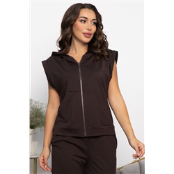 Жилет Хэрис (горький шоколад) Б14141-25М