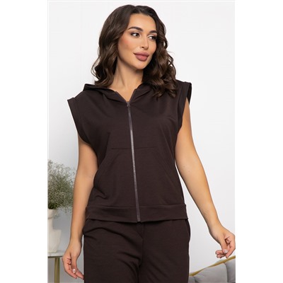 Жилет Хэрис (горький шоколад) Б14141-25М