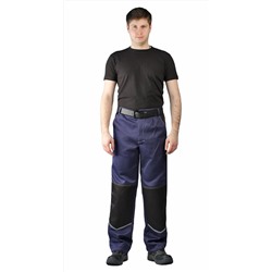 Костюм мужской "Передовик" летний т-синий с черным