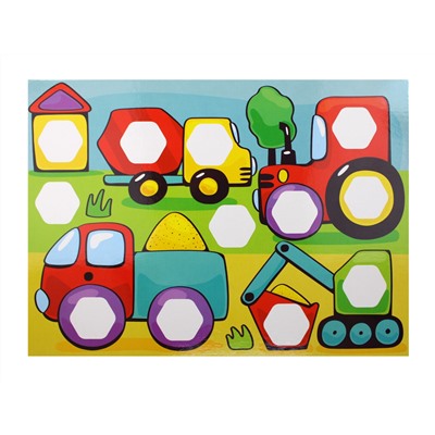Настольная игра «Цвет в цвет» (серия Baby Toys)