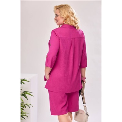 Romanovich Style 2-2489 малиновый, Блуза,  Шорты