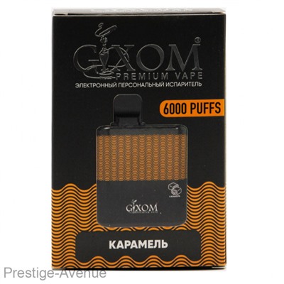 Эл. сиг. Gixom Premium  -  Карамель 6000 Тяг