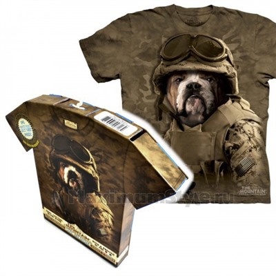 Футболка в подарочной коробке The Mountain "Combat Sam"
