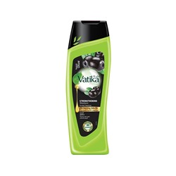 Vatika SPANISH OLIVE Strengthening Shampoo, Dabur (Ватика ИСПАНСКАЯ ОЛИВКА Шампунь УКРЕПЛЕНИЕ для тусклых и ослабленных волос, Дабур), 200 мл.