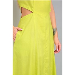 Andrea Fashion 4 лимонный, Платье