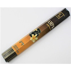 CHAMPA Premium Incense Sticks, Zed Black (ЧАМПА премиум благовония палочки, Зед Блэк), шестигранник 20 палочек.