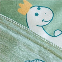 Комплект постельного белья на резинке Сатин Люкс KIDS 100% хлопок CDKR098