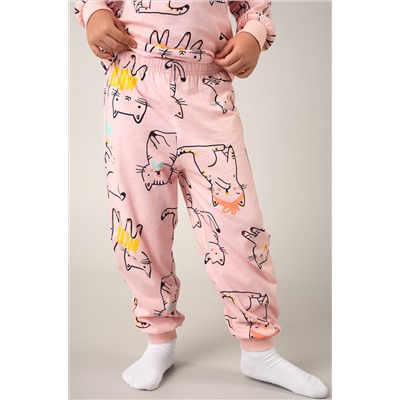 Хлопковая пижама для девочки Happyfox