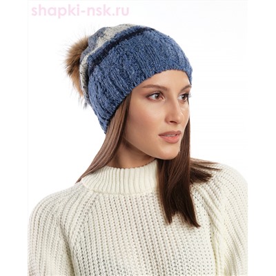 6717 Шапка женская флис (56-58)