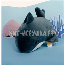 Мягкая игрушка Котик в костюме акулы 20 см 230602-1, 230602-1