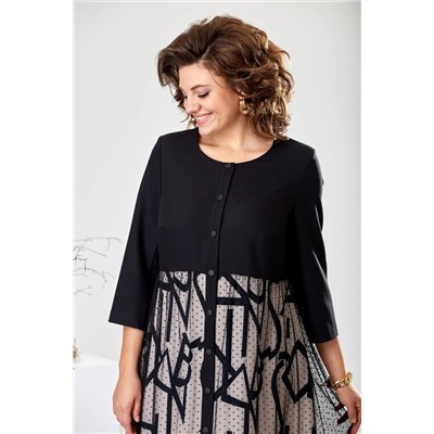 Romanovich Style 1-2446 черный, Платье