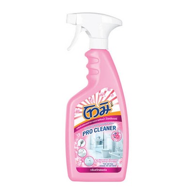 PRO CLEANER Tomi Bathroom Cleaner Spray, NEO (Спрей для уборки ванной комнаты, СЛАДКИЙ ЦВЕТОЧНЫЙ АРОМАТ), 550 мл.