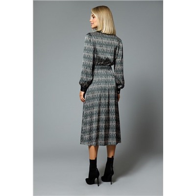 DiLiaFashion 0529 зеленый_фон, Платье