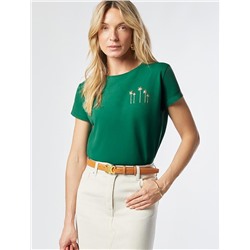 Футболка из премиального хлопка с авторским принтом