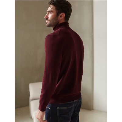 Свитер из хлопка с нейлоном