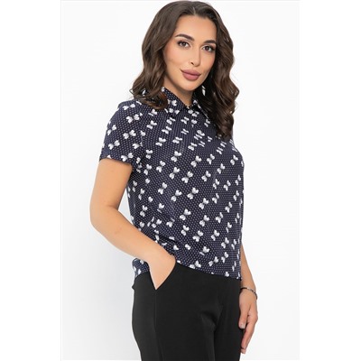 Поло Тренди (синее/бант) Б14100-10М