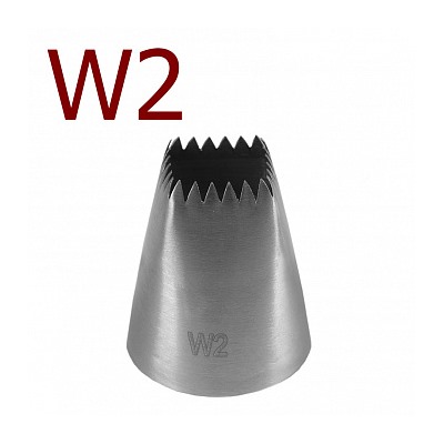 Насадка кондитерская Квадрат W2 (F02)