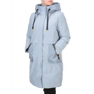 2090 BLUE Куртка зимняя женская AIKESDFRS (200 гр. холлофайбера) размер 56 российский