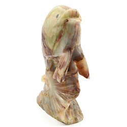 Рыбка из оникса стоячая №9 (13,5*6*21см)