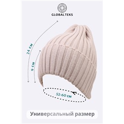 Шапка женская GL666 Рубчик