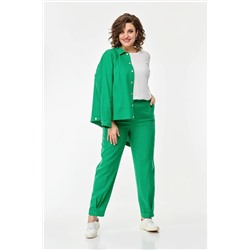 Ollsy 5125 изумруд, Брюки,  Туника,  Жакет