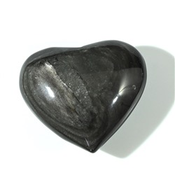 Сердце из обсидиана радужного 66*60*30мм, 140г
