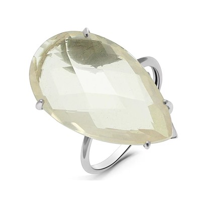 Кольцо из серебра розовый кварц, Мистика